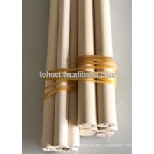 Refractory field MgO Magnesia ceramic pipe rods tubes